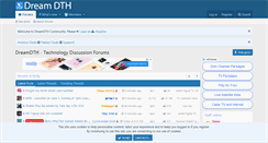 Desktop Screenshot of dreamdth.com