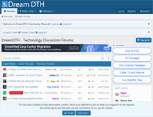 Tablet Screenshot of dreamdth.com